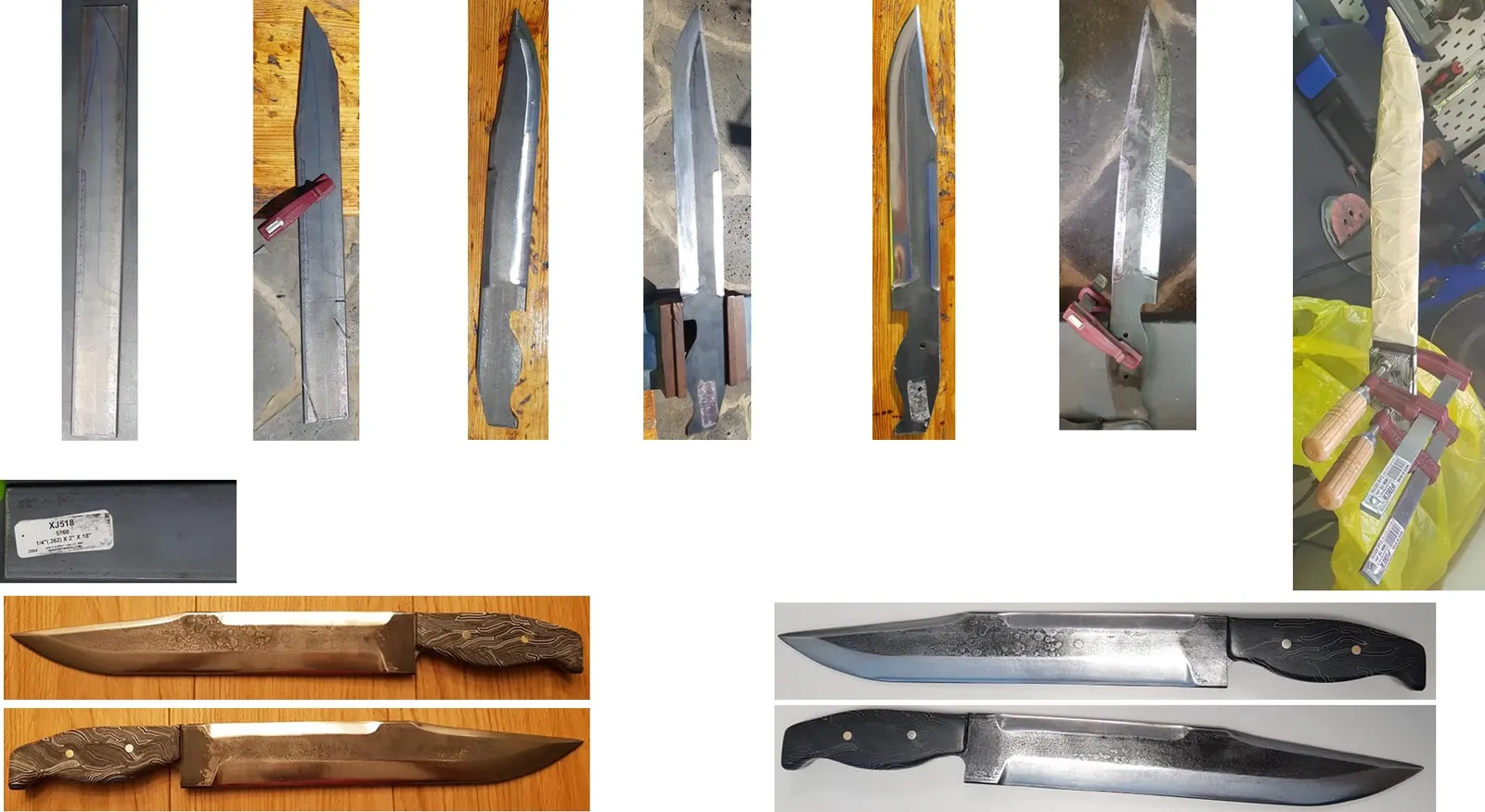 Working Process - Knife 19-6