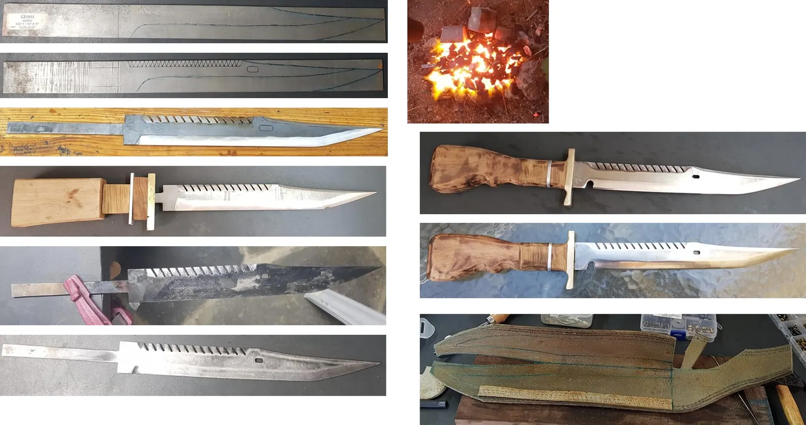 Working Process - Knife 21-7
